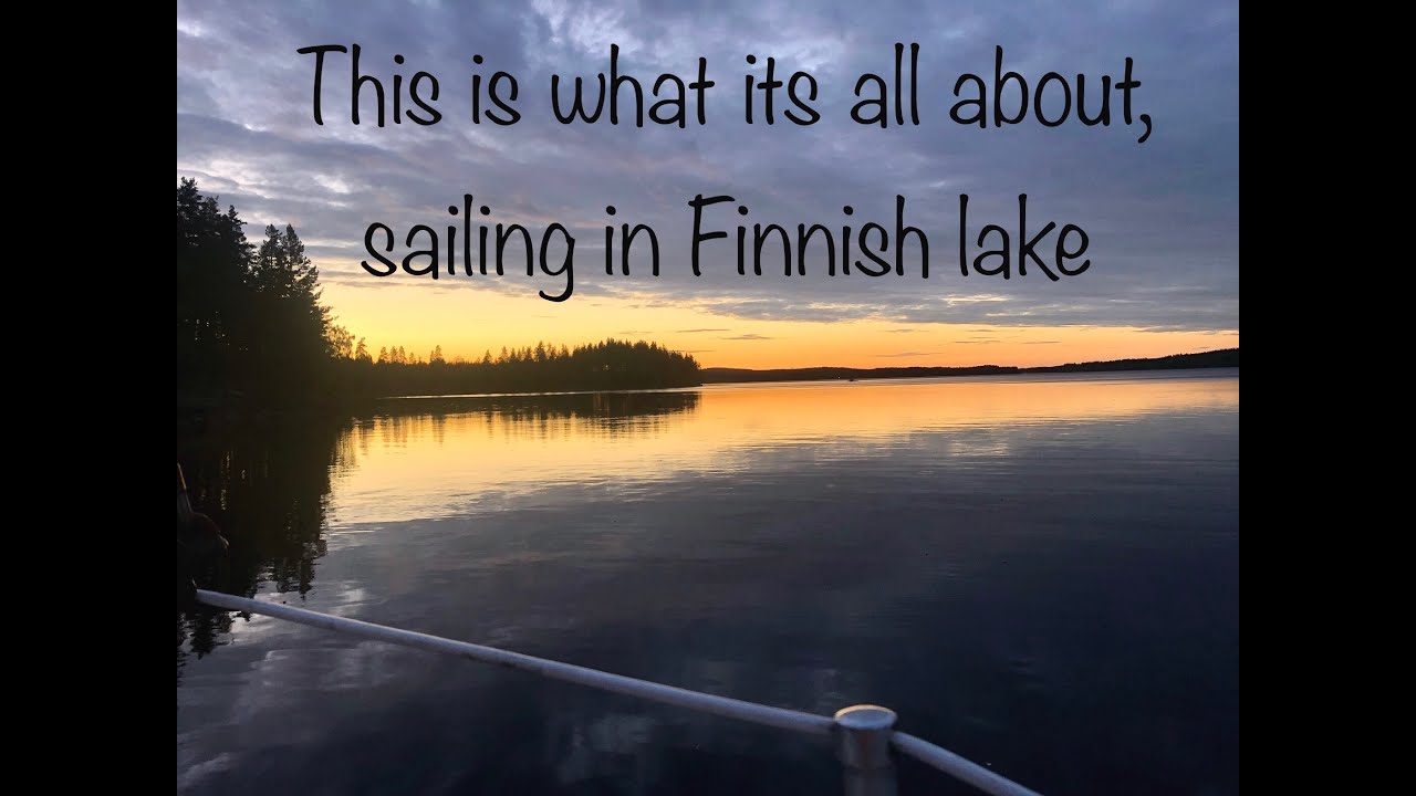 Sailing at its worst and at its best. ep.11 Sailing Finnish lake