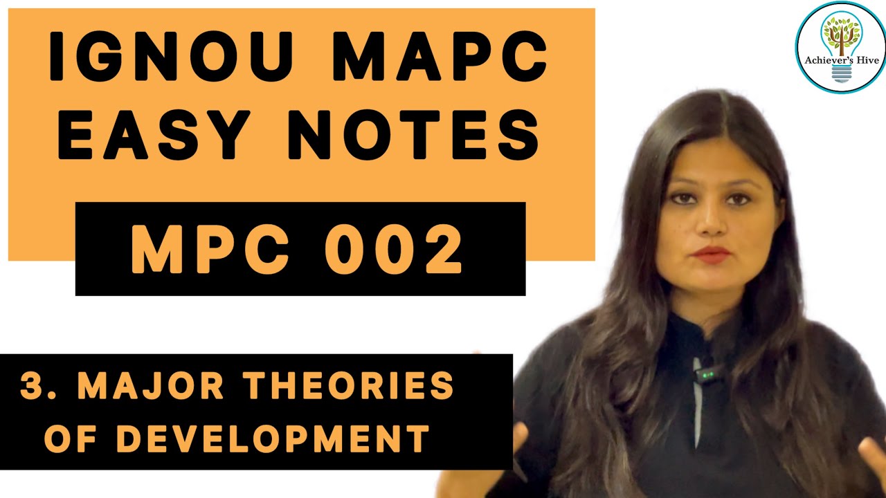 MPC 002 Easy Notes Explanation Part 3 #ignoumapc #mpc002notes - YouTube