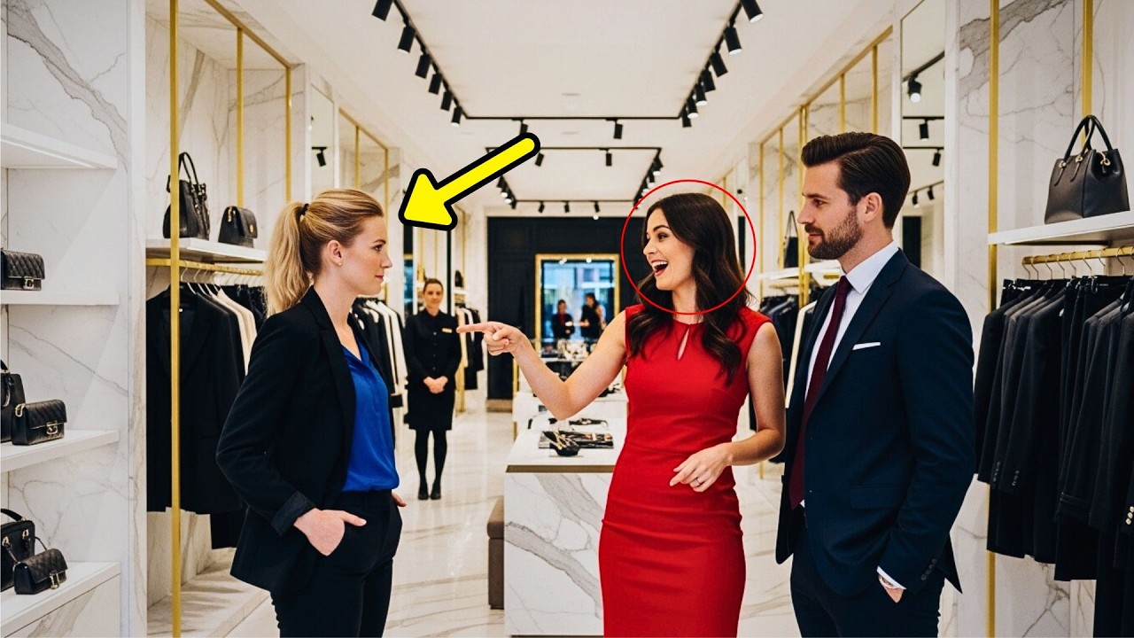 VROUW van de MILJONAIR spreekt FRANS om de VERKOOPSTER uit te lachen... zonder dat ze ALLES BEGREEP!