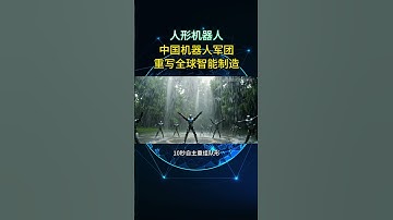 100台中国机器人街头起舞，暴雨中后空翻零失误，世界震撼！#中国机器人 #人形机器人 #人工智能 #波士顿动力 #智能制造  #ChinaRobots #HumanoidRobot #AI
