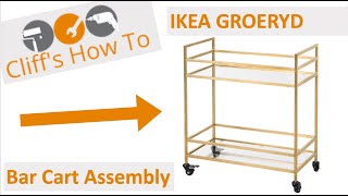 IKEA Bar Cart Assembly