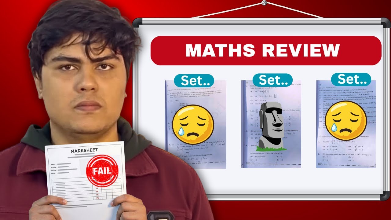 Tough ? | Why CBSE | MATHS paper review | Class 12th