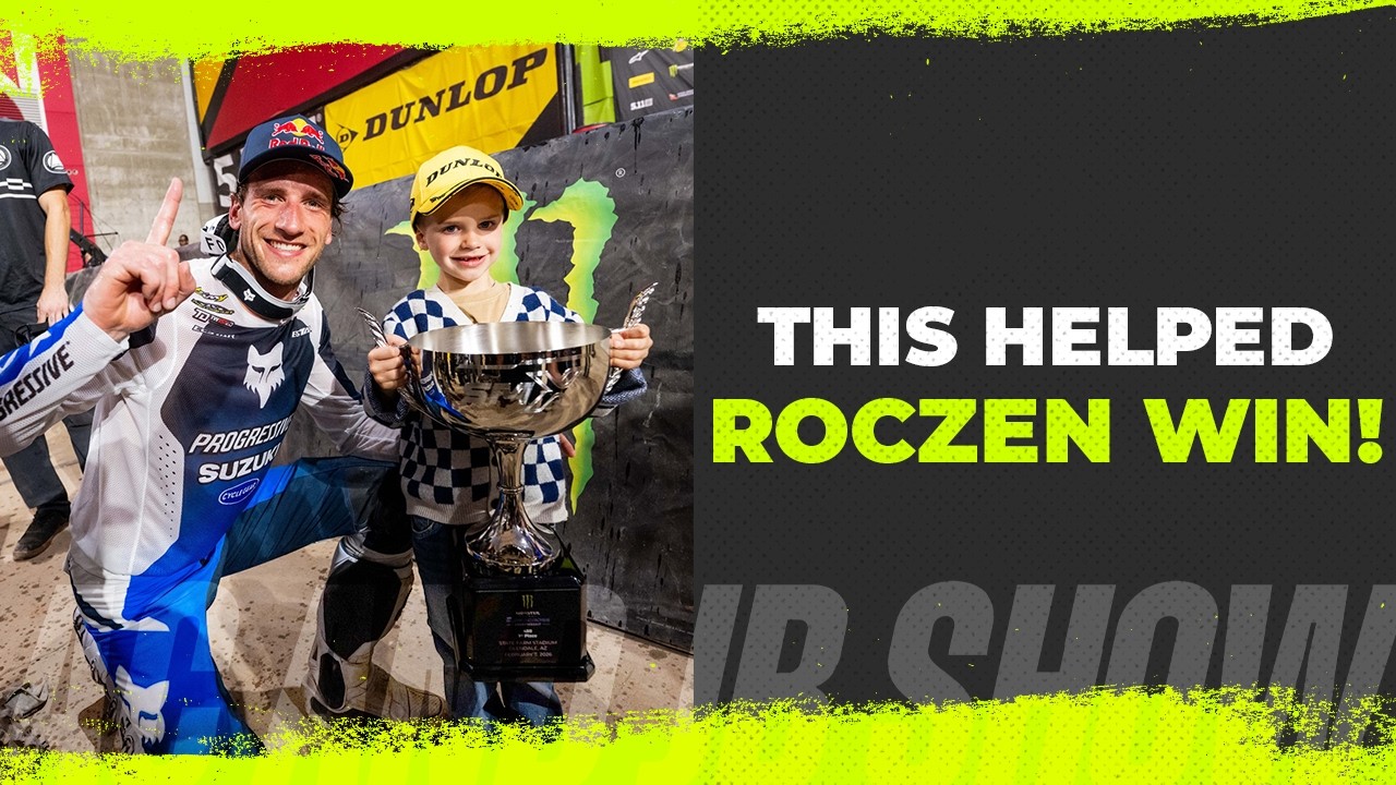 Roczen WINS in Glendale! These are the changes he made to help him
