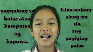 ESP 9 MODYUL 9 KATARUNGAN PANLIPUNAN