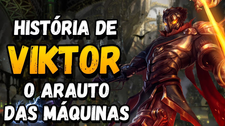 HISTÓRIA DE VIKTOR, O ARAUTO DAS MÁQUINAS RESUMIDA - League of Legends