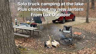 Download Lagu Two nights solo truck camping at the lake MP3