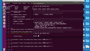 05 MySQL数据库v3 1丨03 MySQL与Python交互丨07 python操作sql：添加、修改、删除数据