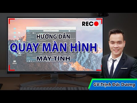 Hướng dẫn cách quay màn hình máy tính đơn giản, quay màn hình chất lượng cao cho người bắt đầu