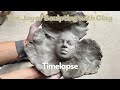 Clay Sclupt of &quot;Hibiscus Woman&quot; Pt 1 Timelapse at Clayco Studio