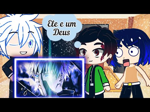 Hashiras React ao Rap do Satoru Gojo - Muryo Kusho // Demon Slayer // ( @ Takeru ) - BiliBili