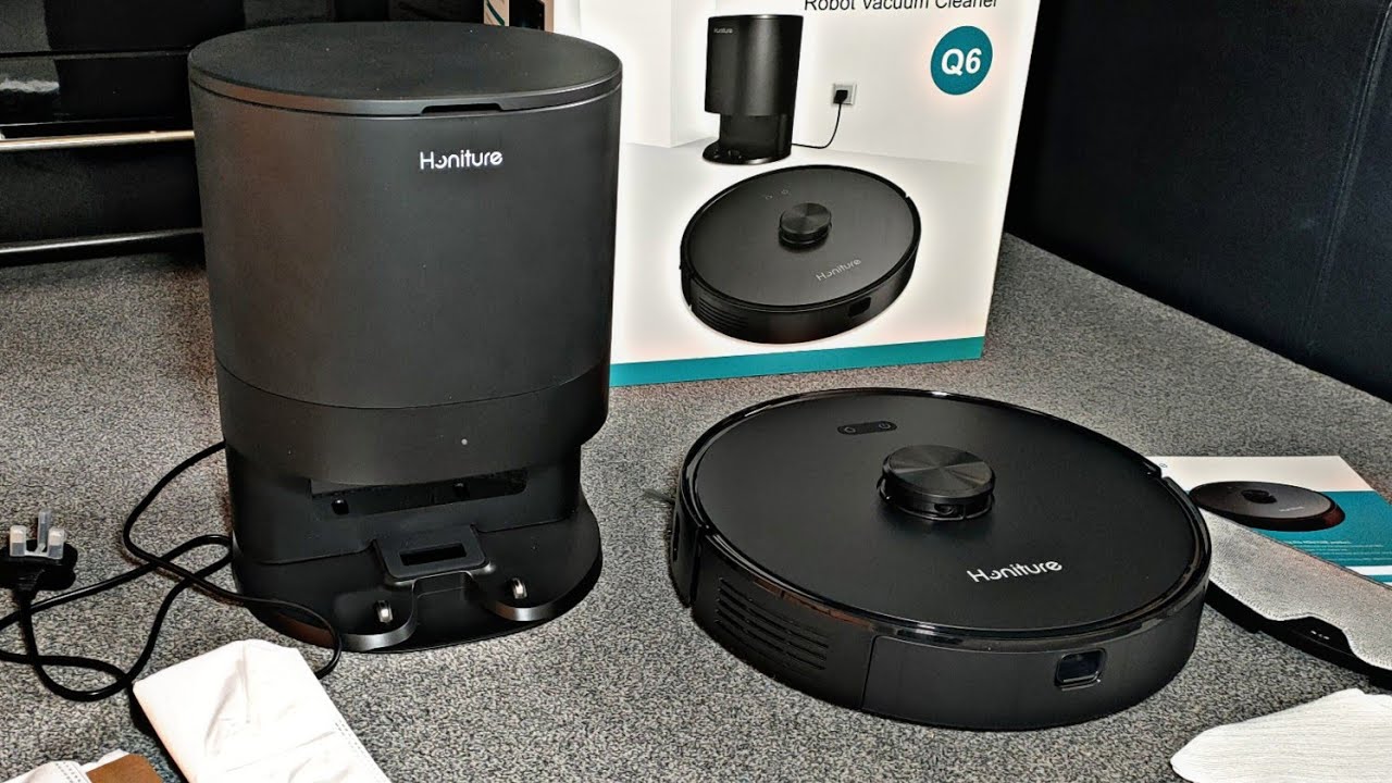 Honiture Q6 WiFi Robot Vacuum Cleaner (Review) - YouTube