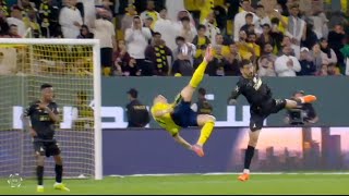 Cristiano Ronaldo Bicycle Kick Goal Today, Al Nr Vs Al-Khaleej Highlights, Saudi Pro League 2025