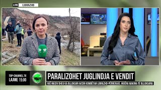 Download Lagu Top Channel/ Paralizohet juglindja e vendit/ Një masiv dheu ka bllokuar aksin Librazhd-Përrenjas MP3