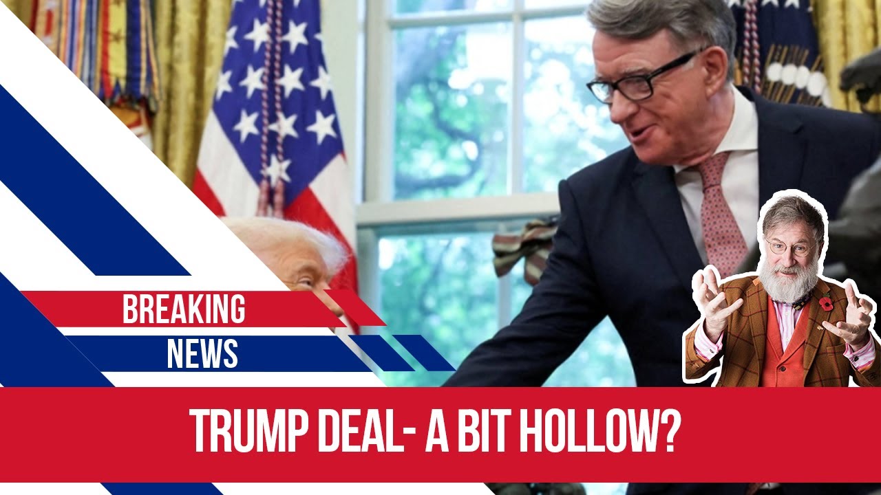 The UK US trade deal - YouTube