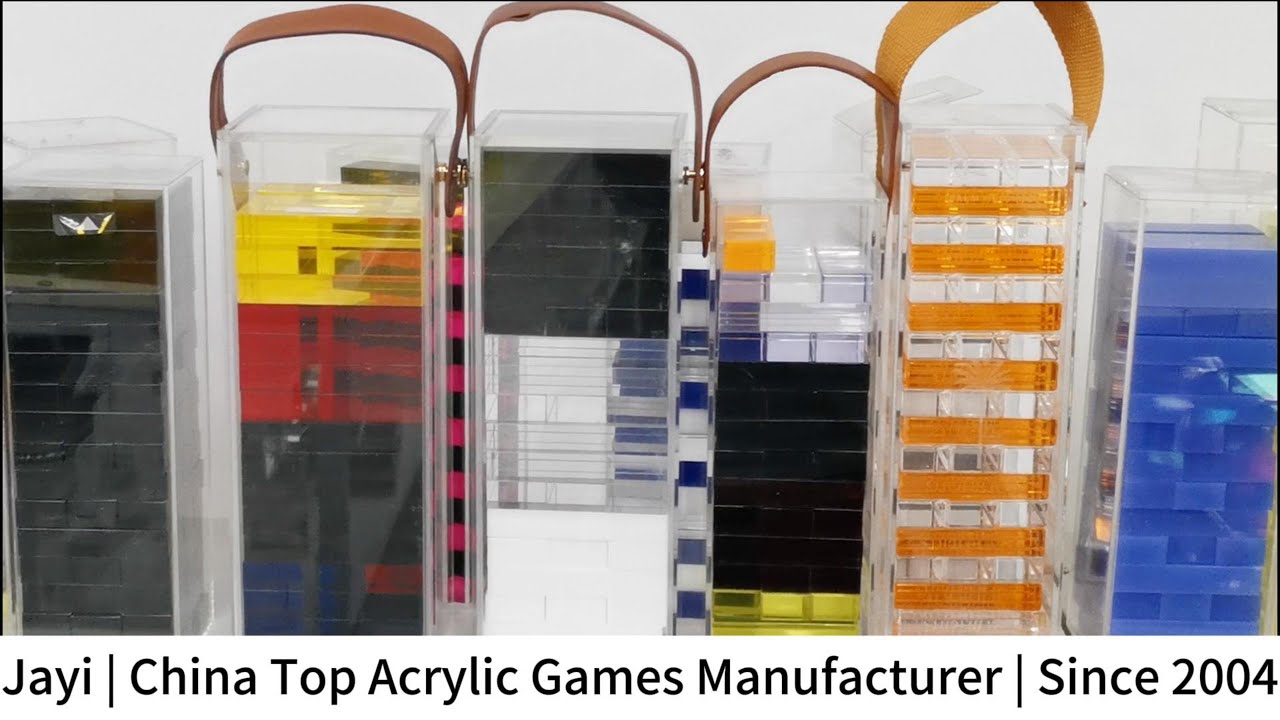 China Top Custom Acrylic Tumbling Tower Manufacturer | Jayi