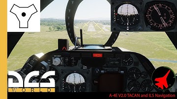 A-4E V2.0 TACAN and ILS Navigation | DCS World | Digital Combat Simulator