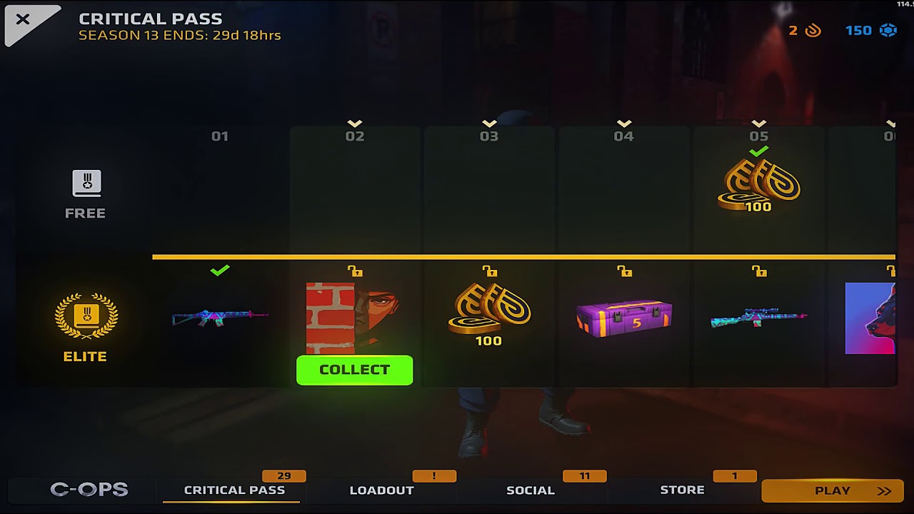 CRITICAL PASS SEASON 13 (Compleated)🎉