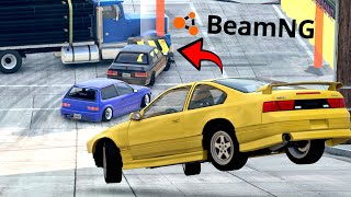 SZYBCY I WŚCIEKLI SCENY Z FILMU w BEAMNG.DRIVE "LOT SAMOCHODEM ORAZ INDIANA JONES #264 screenshot 5