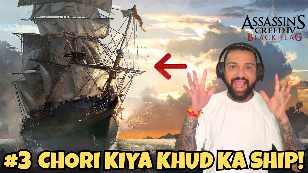 MY FIRST PIRATE SHIP! Jackdaw 🏴‍☠️   Assassin's Creed Black Flag Part 3