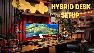 Hybrid Desk Setup: PC & Mac on One Workspace
