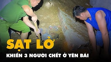 3 người chết do sạt lở đất, gần 100 người trắng đêm khắc phục đường sắt Hà Nội - Lào Cai