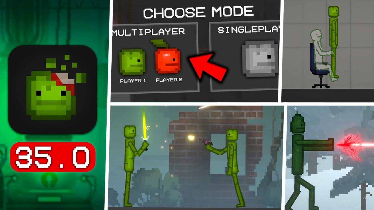 ОБНОВЛЕНИЕ 35.0 в MELON PLAYGROUND: СКОРО ВЫЙДЕТ МУЛЬТИПЛЕЕР?!