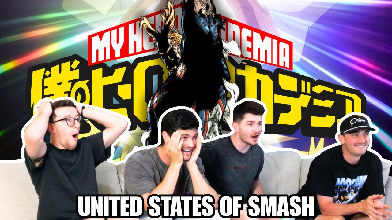 GREATEST OF ALL TIME...My Hero Academia 3x9-11 "United States of Smash" | REACTION