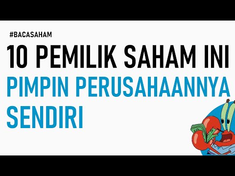 Video: Siapa Pemegang Saham Majoriti