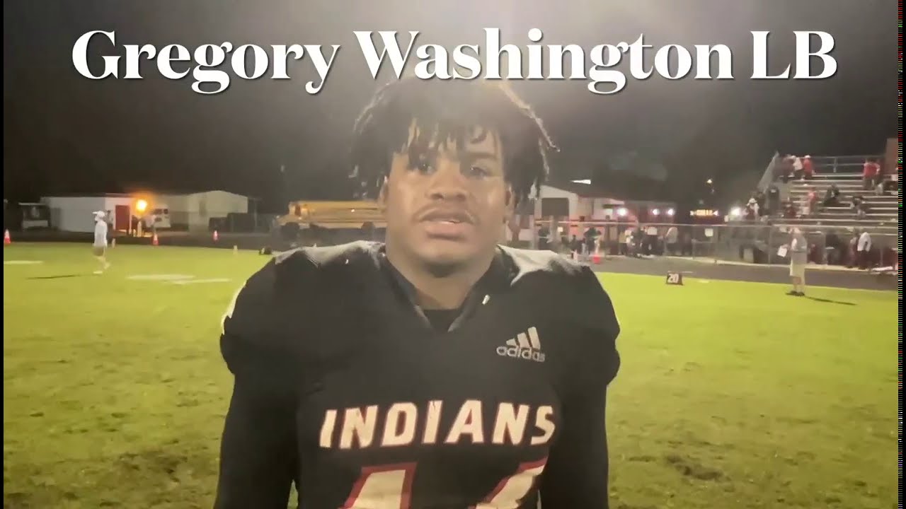 Interview Baldwin LB Gregory Washington , 2 Interceptions vs Trinity Christian