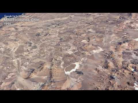 Google Earth Timelapse: Mina Escondida, Chile - Google Earth Timelapse: Mina Escondida, Chile
