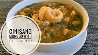 Ginisang Munggo With Chicharon Mung Beans With Crushed Pork Rindcracklings Munggo Day