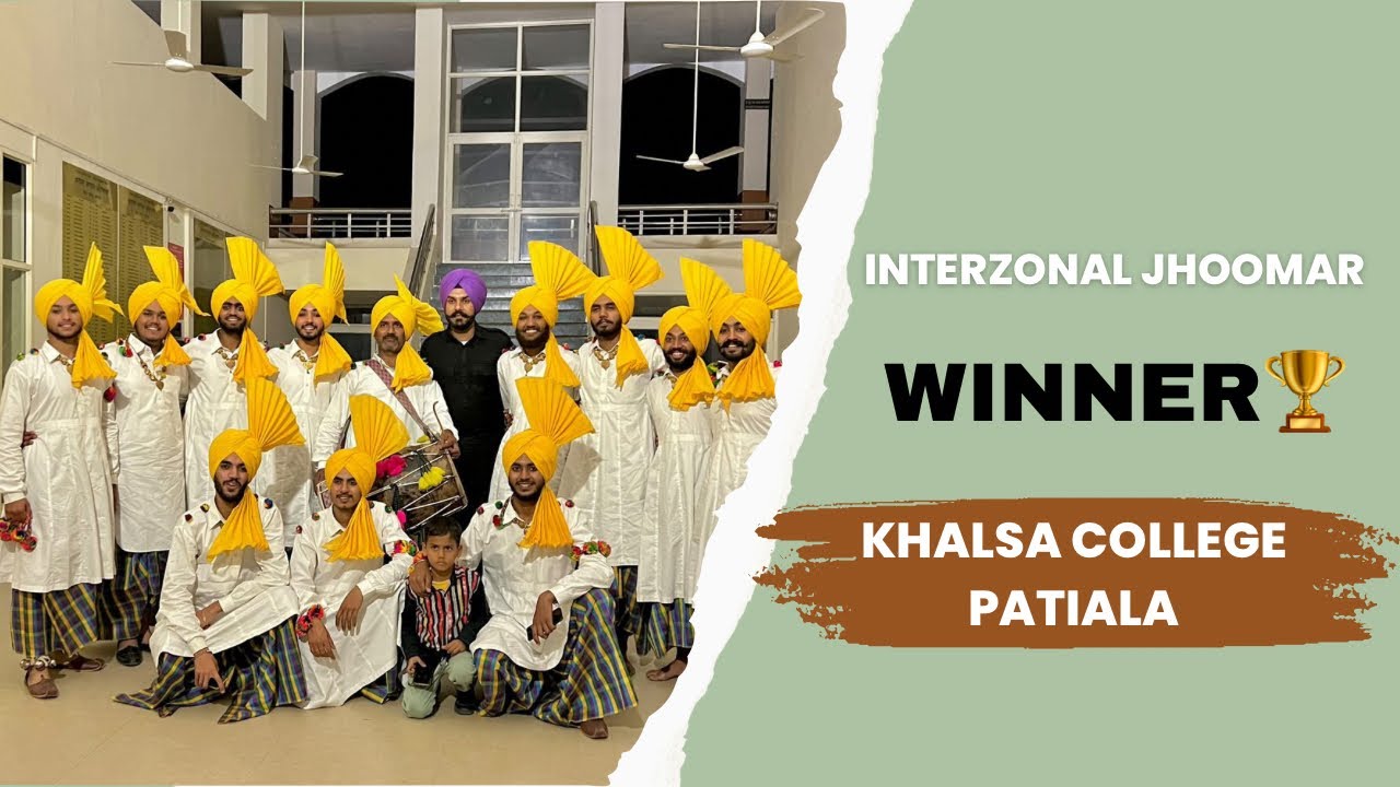 Jhoomar Winner 2022 KHALSA COLLEGE PATIALA Interzonal Youth jhoomar-winner-2022-khalsa-college-patiala-interzonal-youth