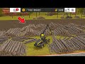 Tree Cutting &amp; Wood Collect On Container In Fs18 | Fs18 Multiplayer Gameplay | Timelapse 
