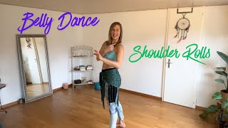 Belly Dance Tutorial - Shoulder Rolls - Belly Dance with Derwen