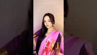 Gulabi sari cute girl punjabisong makeup transition song