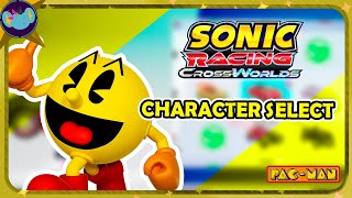 PAC-MAN: Character Select || Sonic Racing: Crossworlds OST