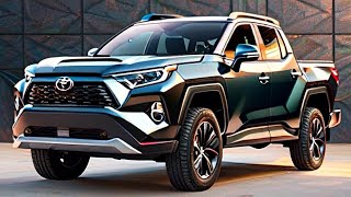New 2025 Toyota RAV4 Pickup Unveiled_ The Most Powerful Pickup Truck!!