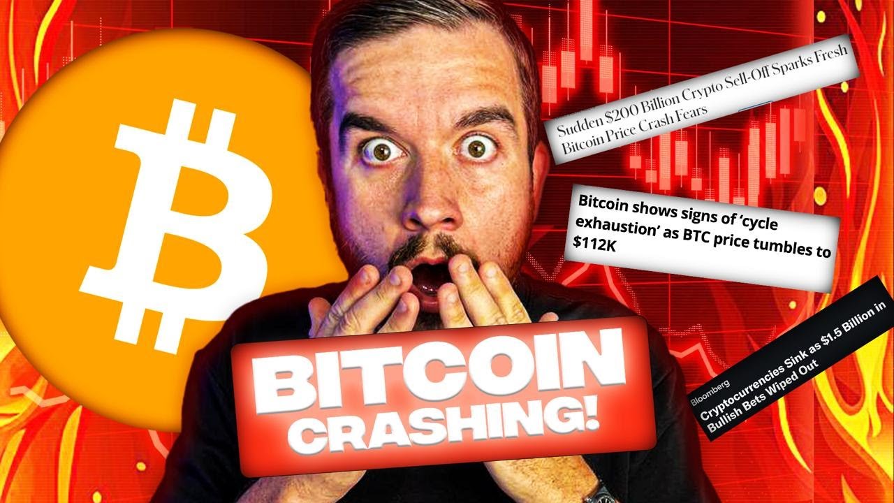 BITCOIN CRASHING - Is The Crypto Bull Market OVER?! (WATCH NOW!) - YouTube