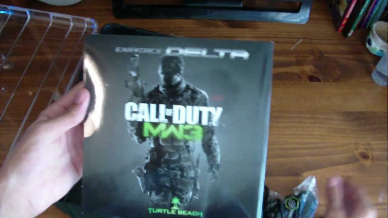 Limited edition xbox 360 and turtle beach ear force delta headset unboxing