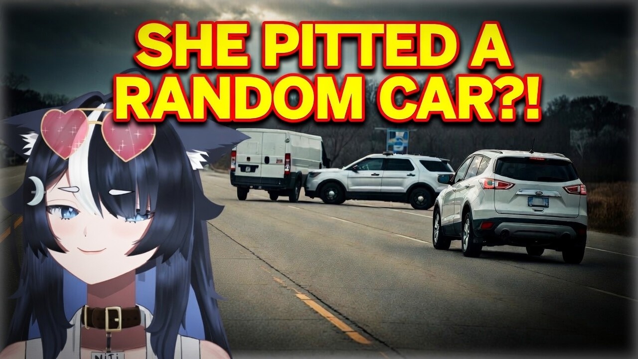 She Pitted a random civilian during the chase...💀.||  Vtuber Reacts