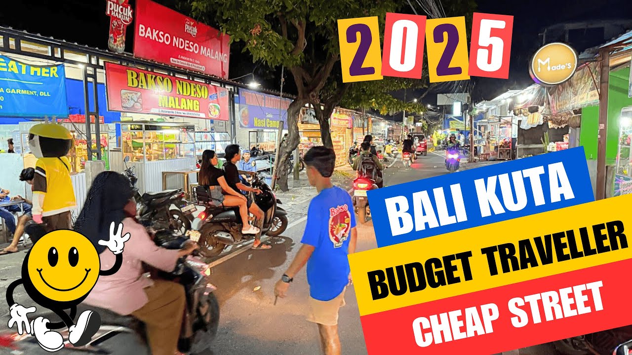 Bali Kuta Cheap Eats: Budget-Traveller Friendly Street Walking Tour 2025