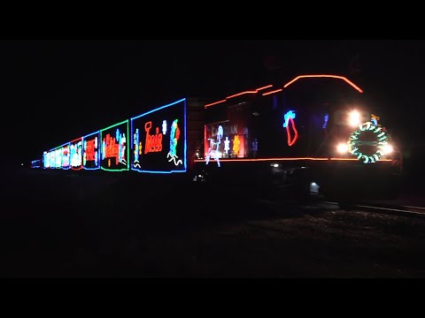 Skeena Pacific #2555 CPKC HolidayTrain West, Mile 40.9 Shuswap Sub., Sicamous, BC, Canada 2025-12-17