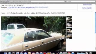 Craigslist Ft Hood Texas - Used Cars and Trucks Available Locally in 2012
