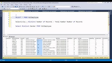 Microsoft SQL Server Performance Tuning Part 28 : What is Selectivity in SQL Server
