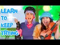 Learn To Keep Trying Song Nursery Rhymes And Kids Songs Educational Videos For Kids Babies mp3