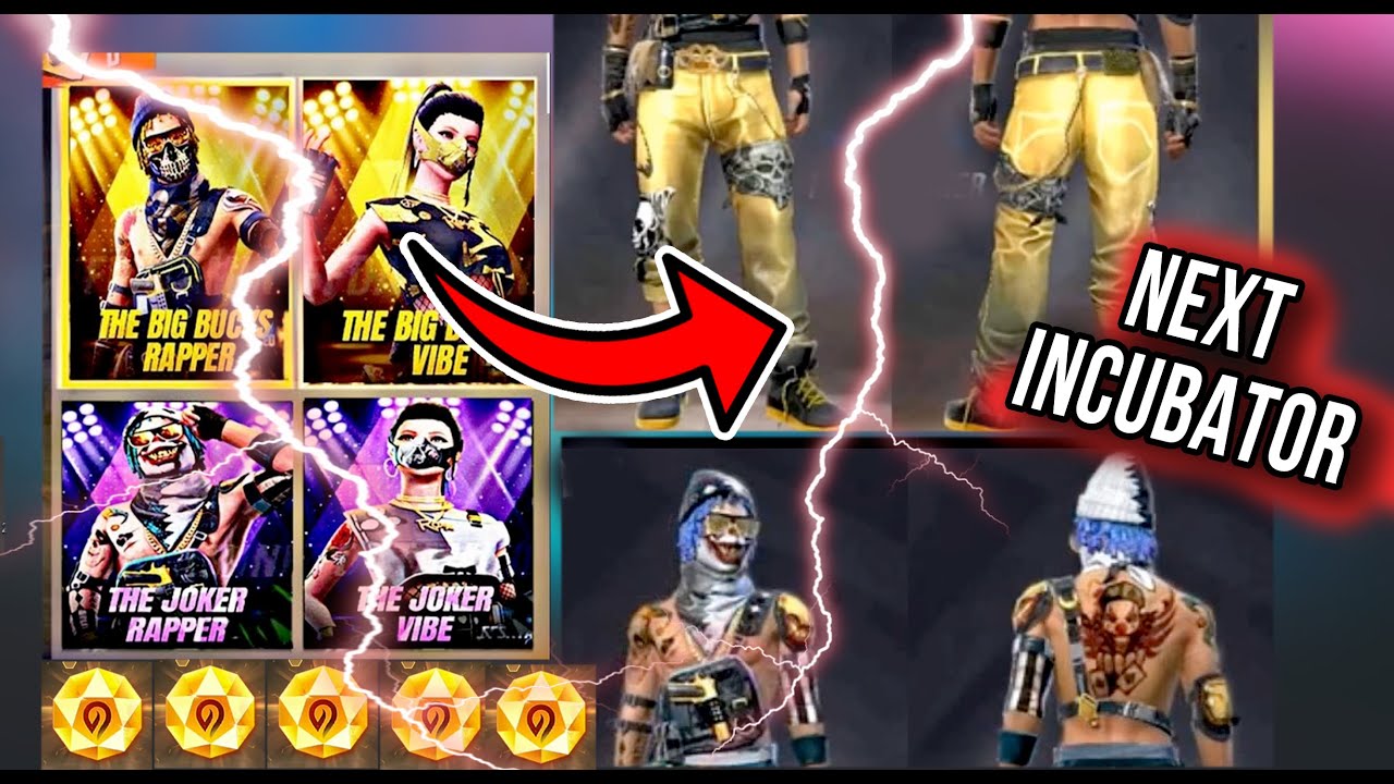 New Incubator Joker Full Review Next Snext Incubator Garena Free Fire Youtube