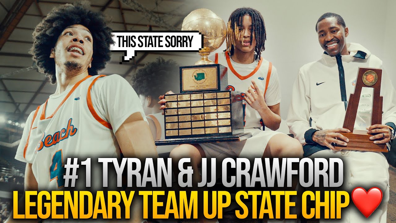 #1 TYRAN STOKES & JJ GOT IT DONE 💍 SEATTLE STATE CHAMPS RAINIER BEACH vs LINCOLN