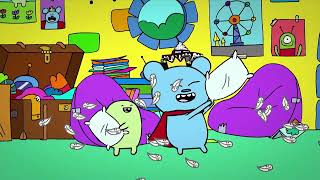 Nickelodeon Uk - Now Back To - Bossy Bear 2023 Rebrand