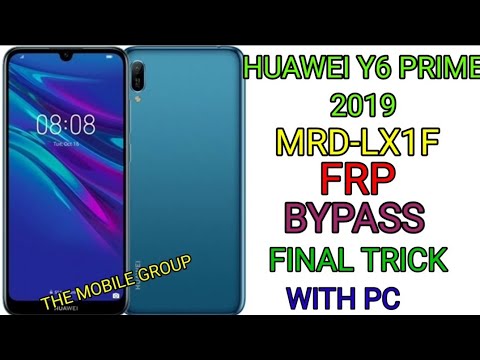 huawei y6 prime 2019 MRD-LX1F google account bypass 9.0 EMUI 9.1.0 new