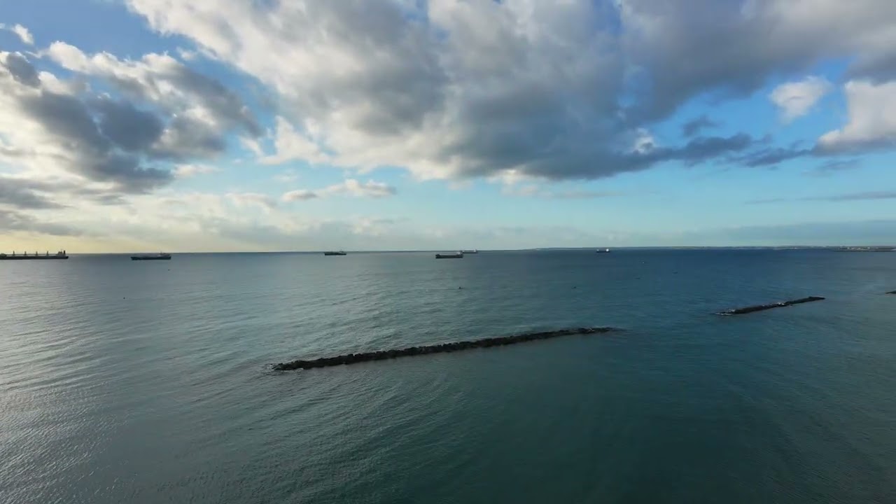 Limassol Coast from above | 🚤 | Aerial View #1
